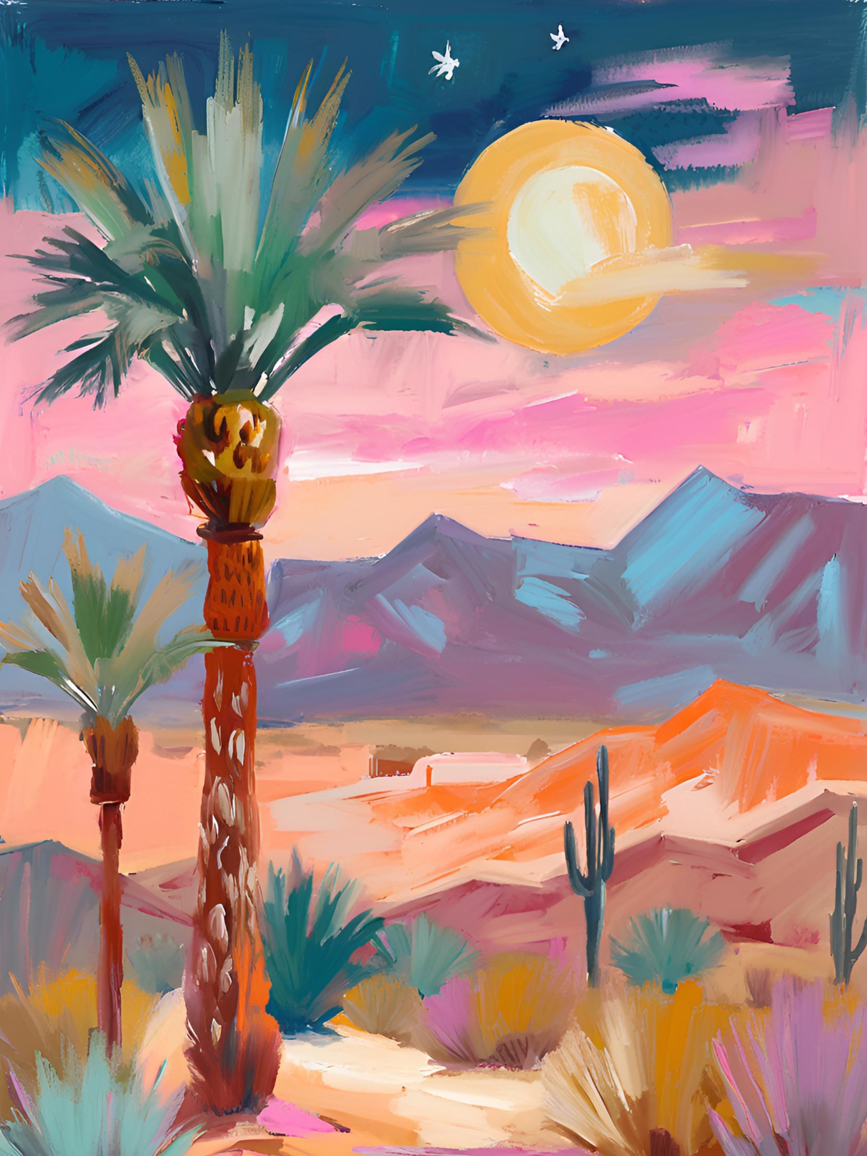 Pastel Dunes, Sereen Subliem