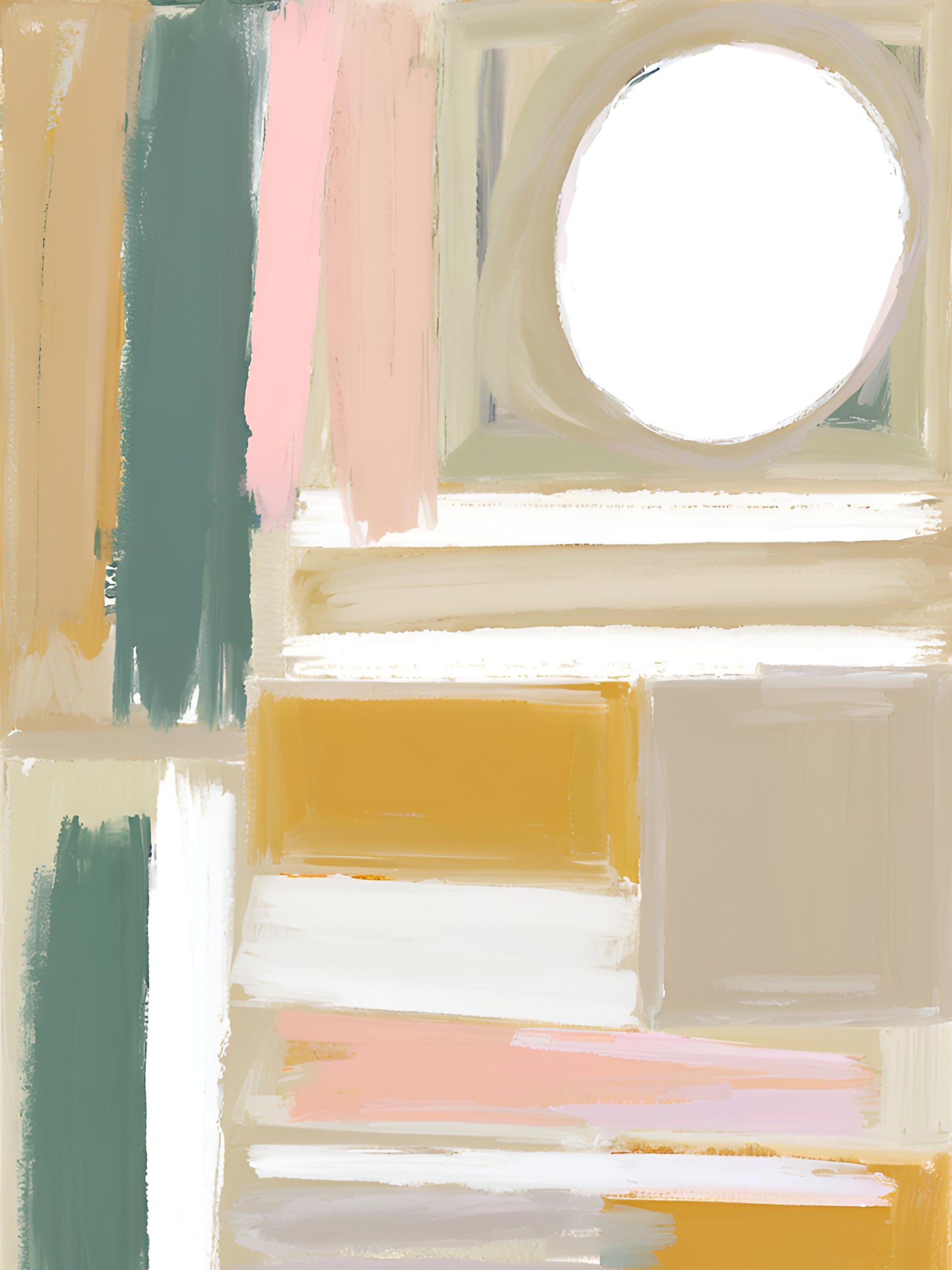 Oker Horizon Kalm Abstract