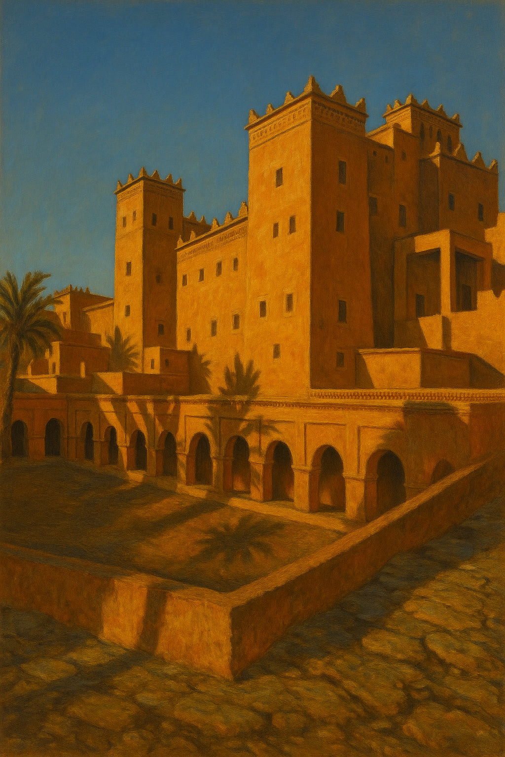 Ochre Fortress Calm Impression
