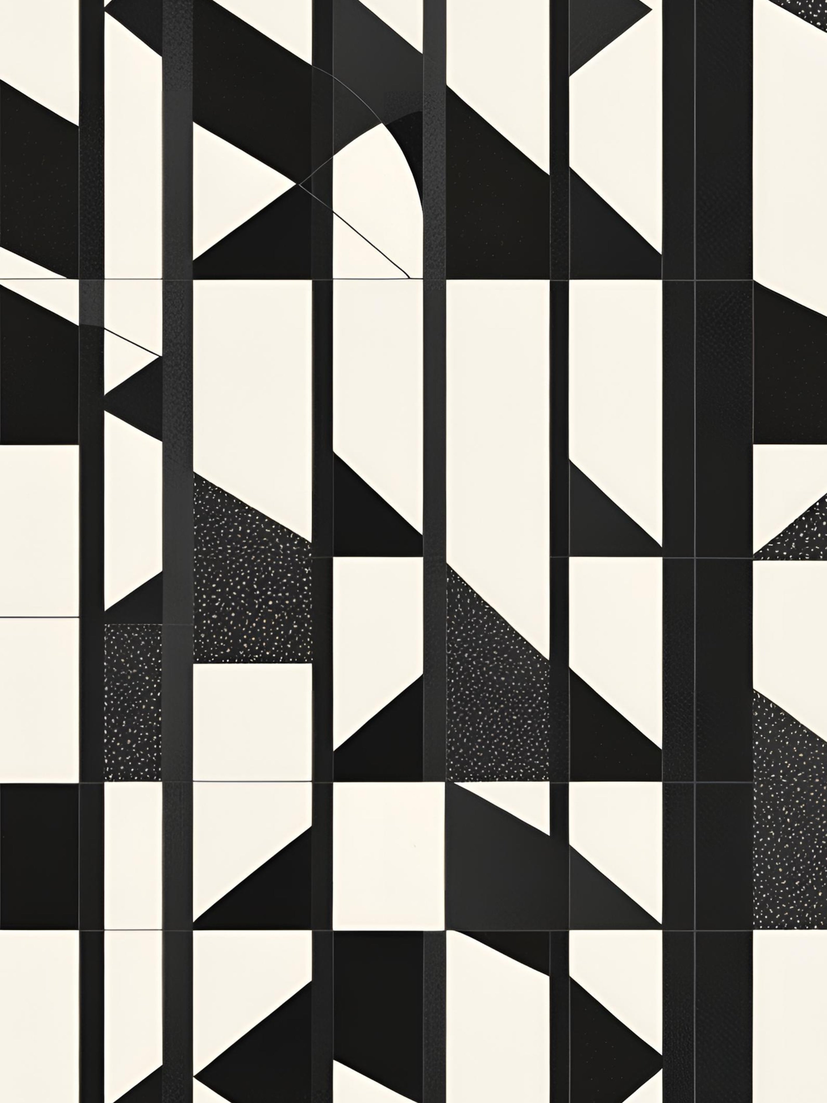 Monochroom Harmonie Abstract Sereen