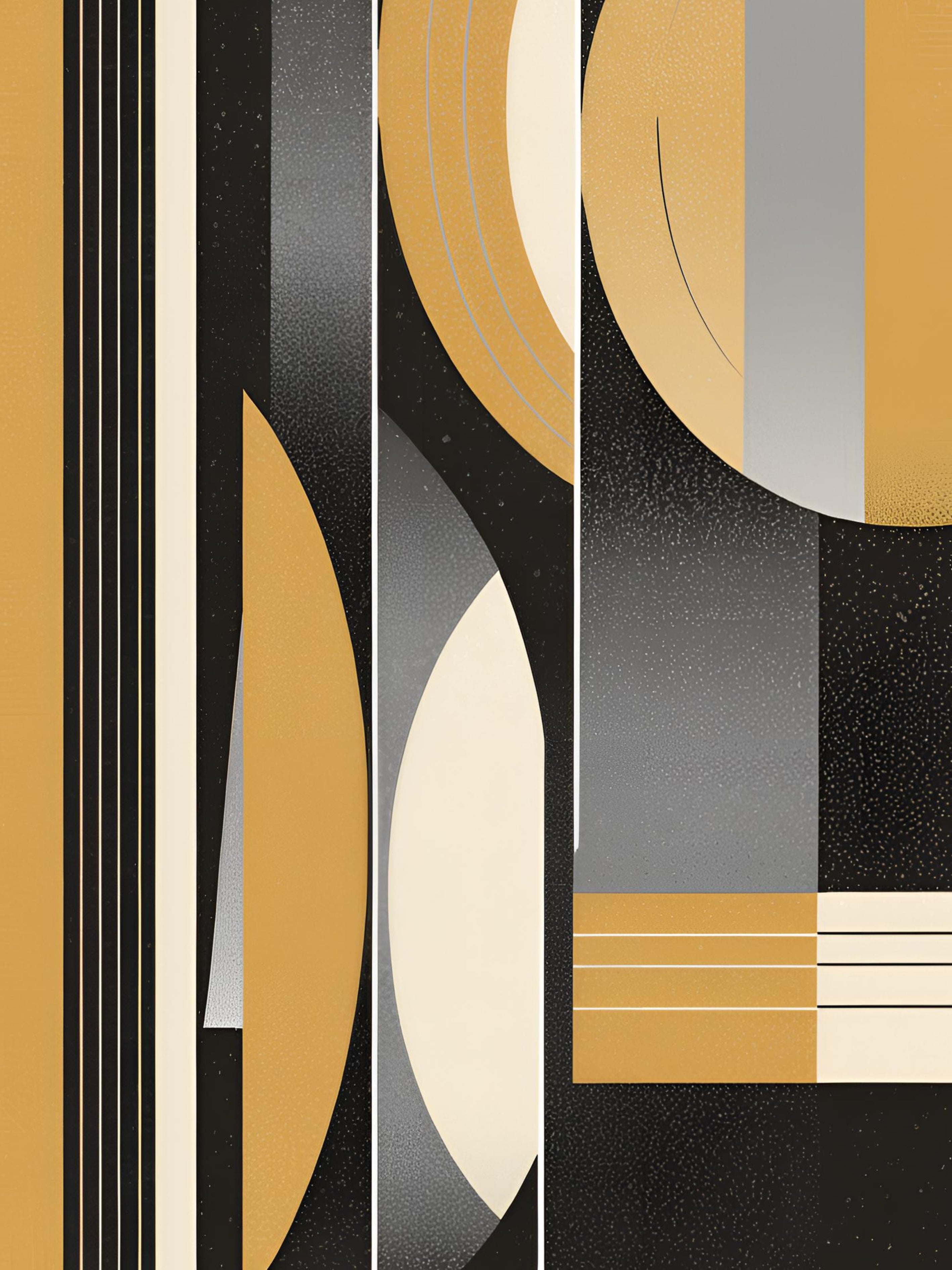 Gouden Geometrie Moderne Elegantie