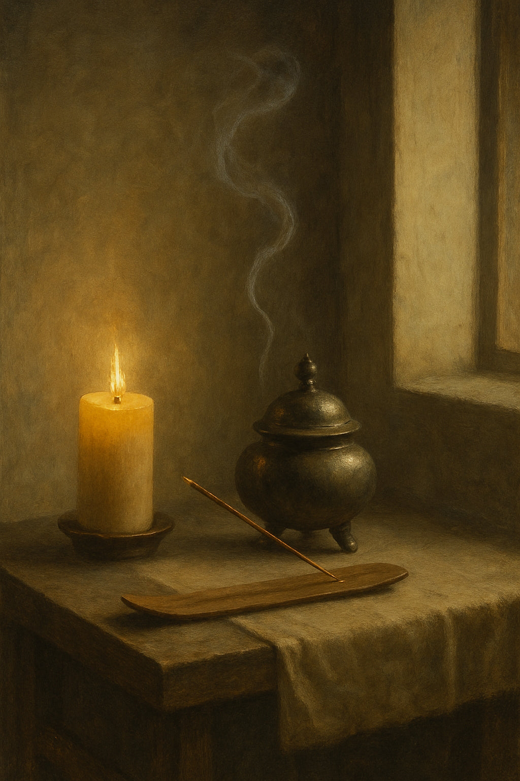 Ochre Candle Calm Ch