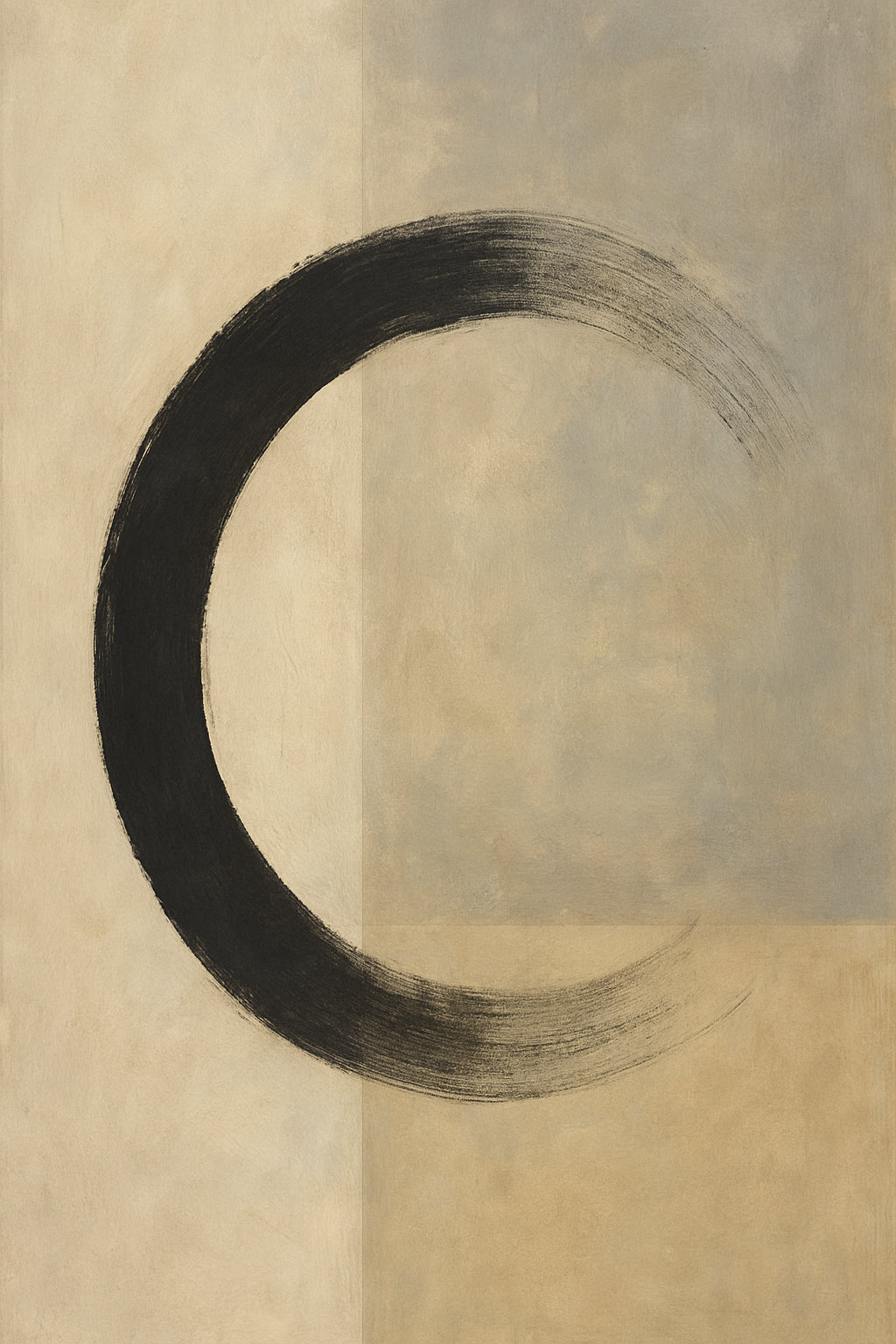 Muted Horizon, Calm Abstract