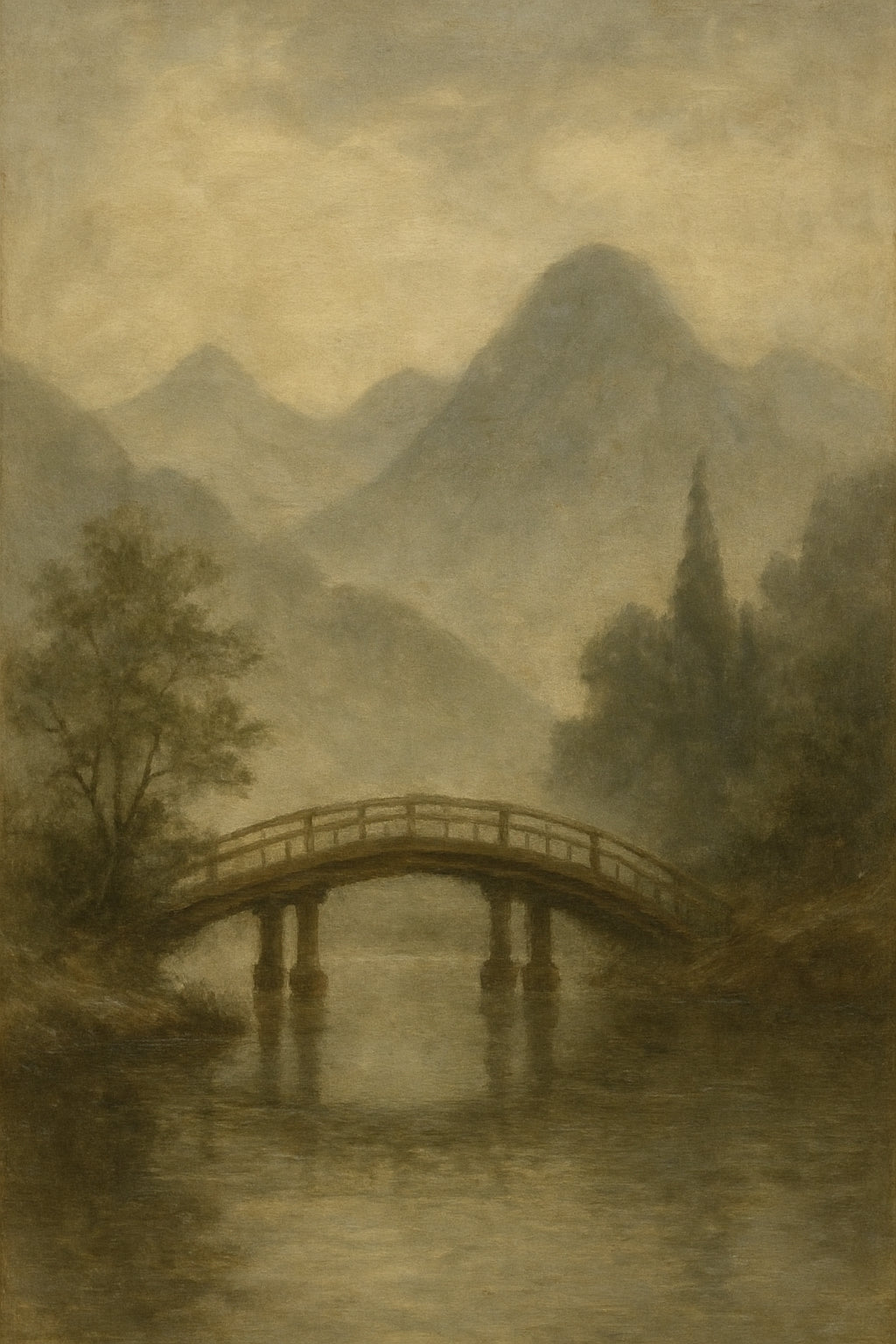 Mistful Mountain Calm Impression